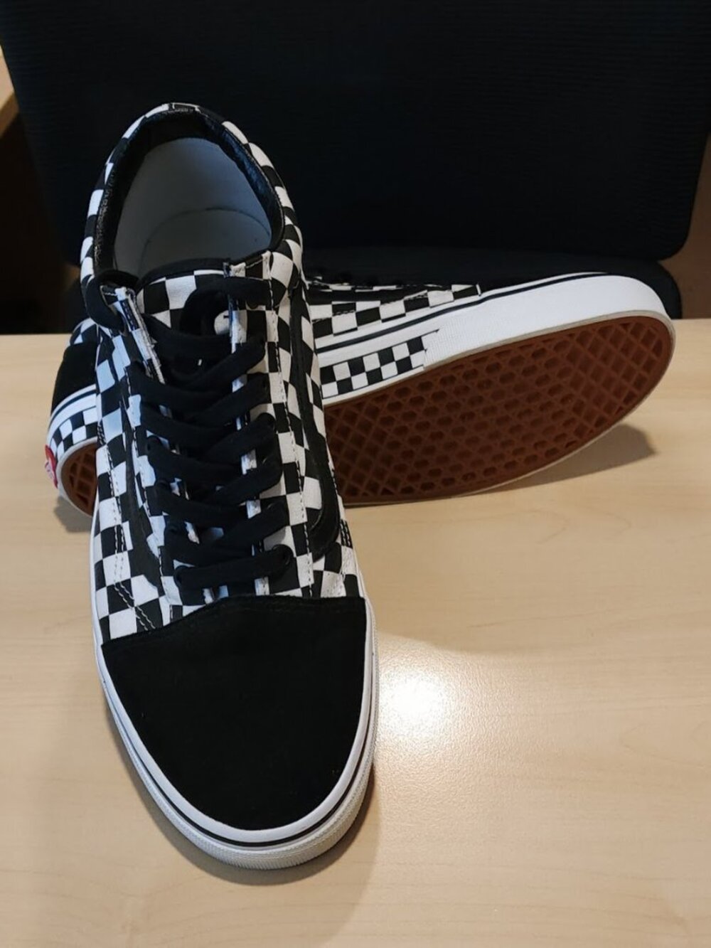 Vans Old Skool Customs Checker Men's size 12 US